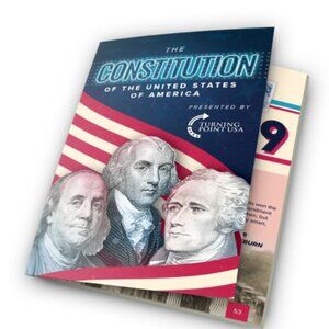 NEW Constitution of the United States Turning Point USA Pocket Charlie Kirk RIP